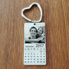 Personalized Photo Calendar Keychain