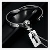 Love Heart Lock Bracelet & Key Necklace