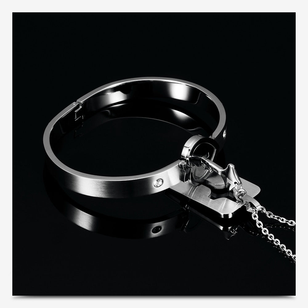 UNA Heart Lock Bracelet – Alphee Jewelry